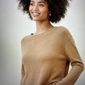 Jenni Kayne Everday sweater - NWT - Size Small - Dark Carmel